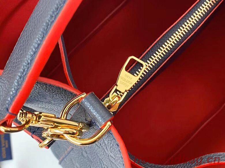 Louis Vuitton Monogram Empreinte Neonoe Original Leather M45256 Navy Louis Vuitton Monogram Empreinte Neonoe Original Leather M45256 Navy