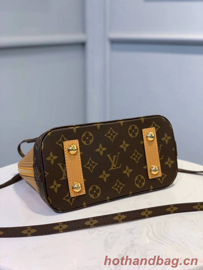 LOUIS VUITTON M40302 EPI LEATHER ALMA SMALL BLUE