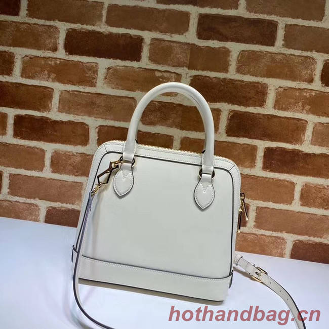 Gucci 1955 Horsebit small top handle bag 621220 White