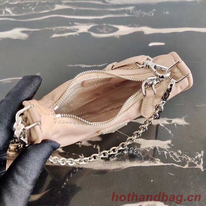 Prada Re-Edition nylon mini shoulder bag 1TT122 apricot Prada Re-Edition nylon mini shoulder bag 1TT122 apricot