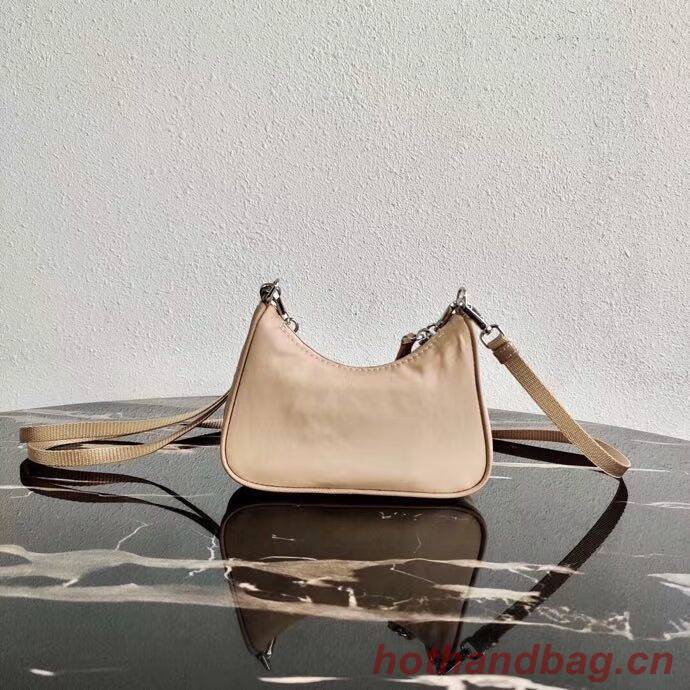 Prada Re-Edition nylon mini shoulder bag 1TT122 apricot Prada Re-Edition nylon mini shoulder bag 1TT122 apricot