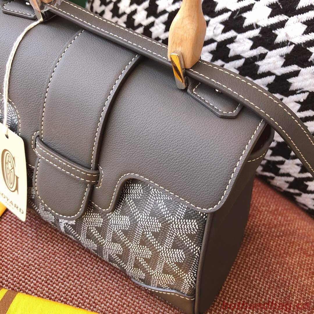 Goyard Y Doodling Calfskin Leather Tote Bag 99588 grey Goyard Y Doodling Calfskin Leather Tote Bag 99588 grey