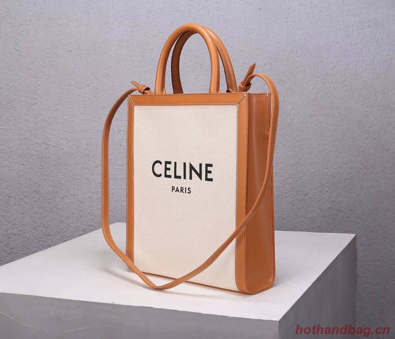 Celine TEEN TRIOMPHE BAG IN TRIOMPHE CANVAS AND CALFSKIN CL91041 white Celine TEEN TRIOMPHE BAG IN TRIOMPHE CANVAS AND CALFSKIN CL91041 white