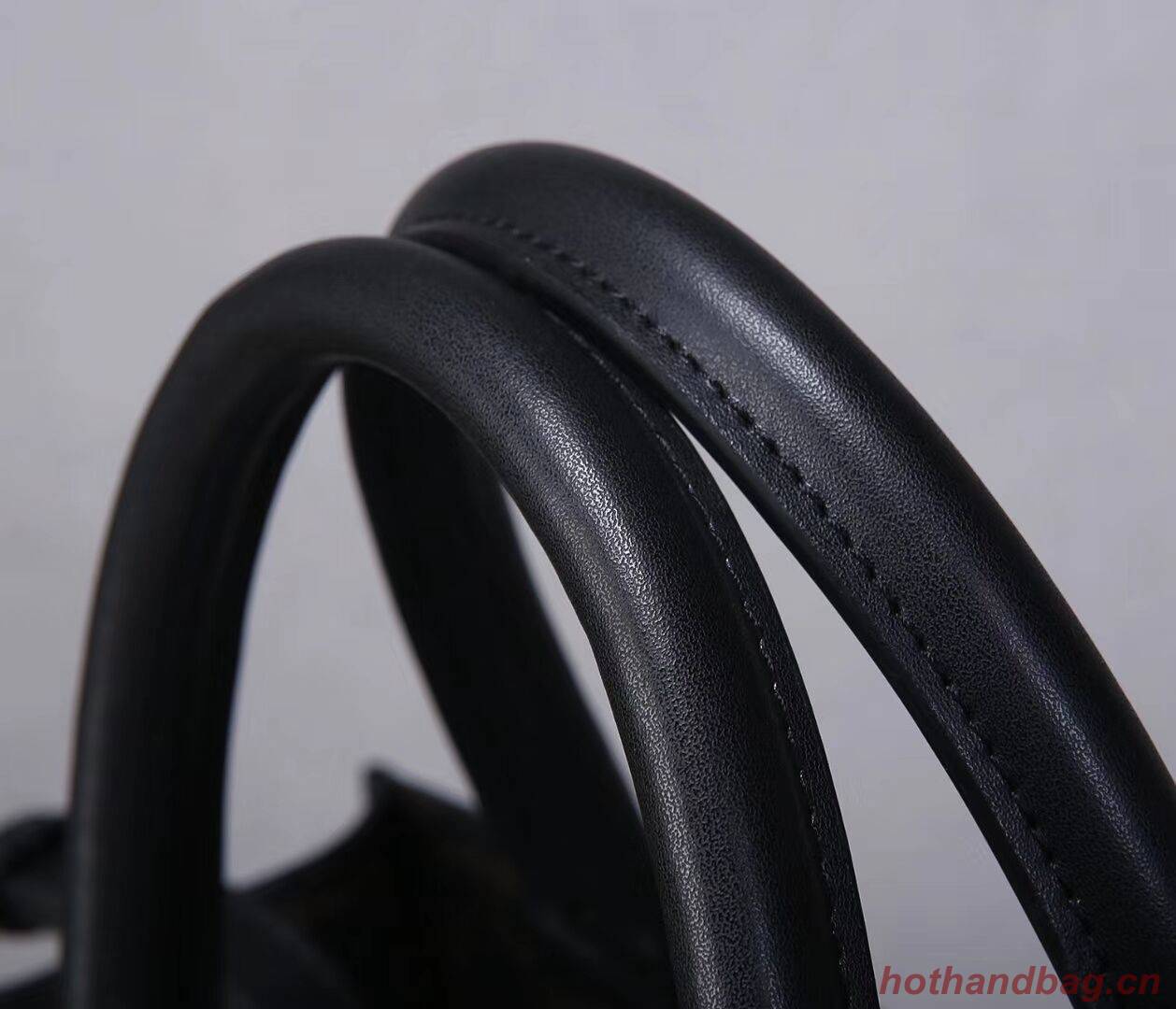 Celine TEEN TRIOMPHE BAG IN TRIOMPHE CANVAS AND CALFSKIN CL91542 BLACK Celine TEEN TRIOMPHE BAG IN TRIOMPHE CANVAS AND CALFSKIN CL91542 BLACK