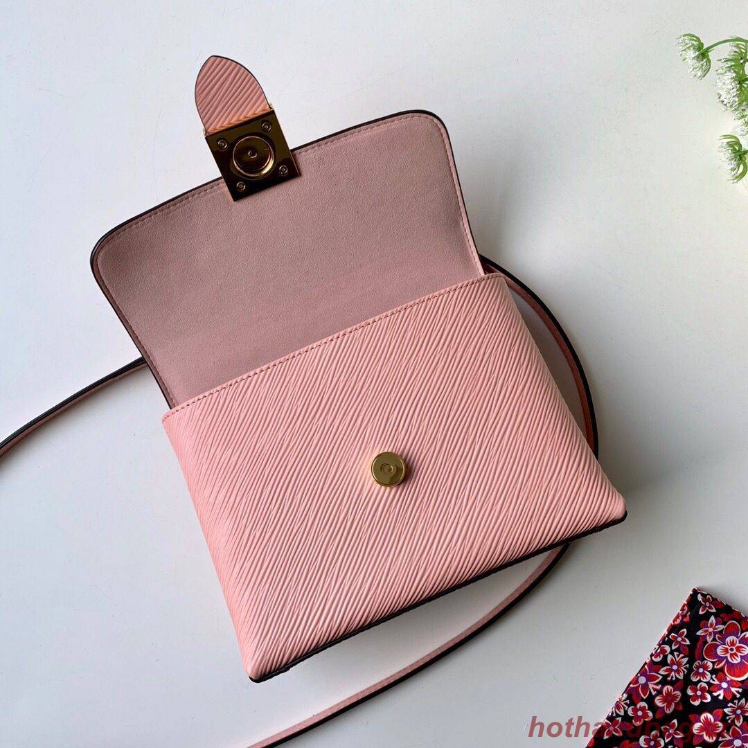 Louis Vuitton Epi Leather original LOCKY BB M44080 pink Louis Vuitton Epi Leather original LOCKY BB M44080 pink