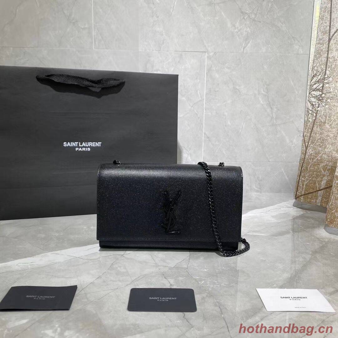 Saint Laurent Monogramme Cross-body Shoulder Bag Y364021 black Saint Laurent Monogramme Cross-body Shoulder Bag Y364021 black