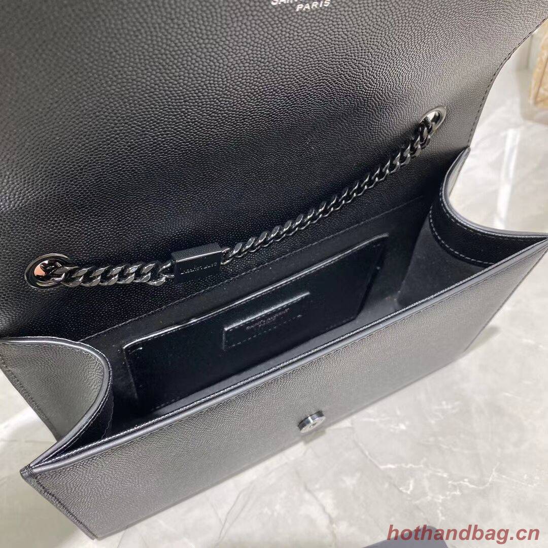 Saint Laurent Monogramme Cross-body Shoulder Bag Y364021 black Saint Laurent Monogramme Cross-body Shoulder Bag Y364021 black