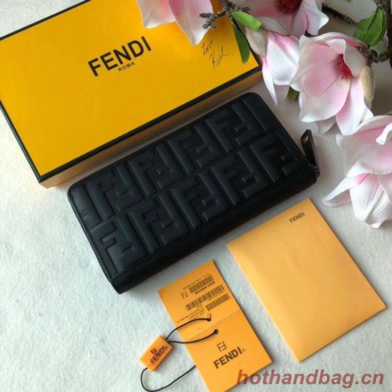 Fendi Wallet FD4326 Black Fendi Wallet FD4326 Black