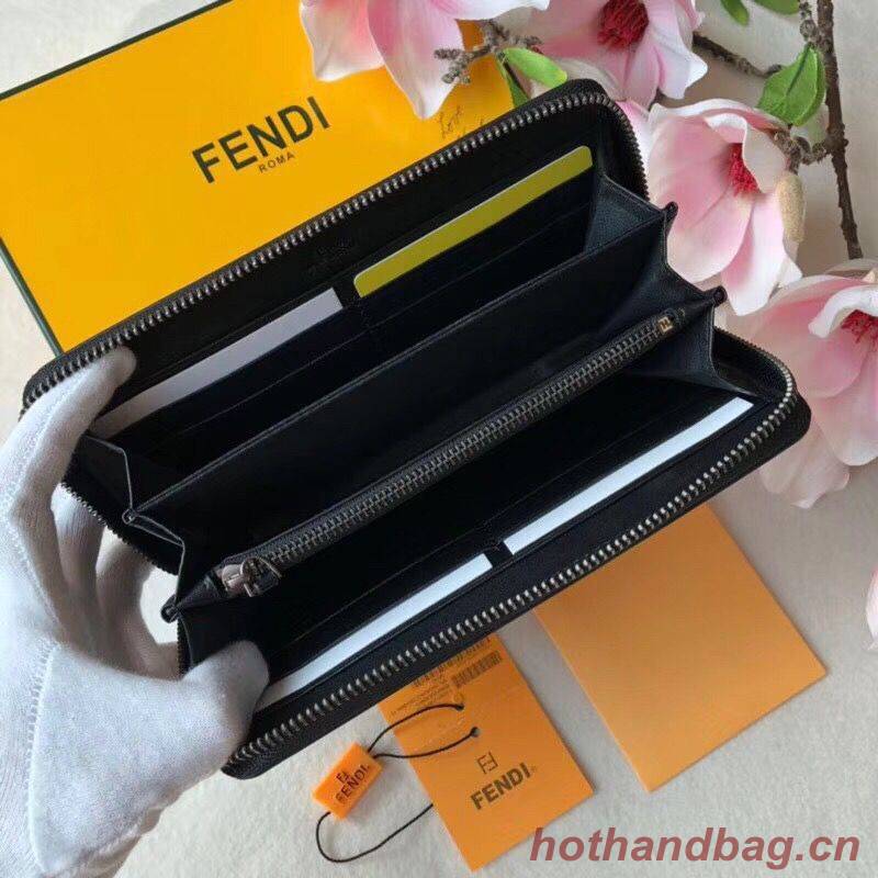 Fendi Wallet FD4326 Black Fendi Wallet FD4326 Black