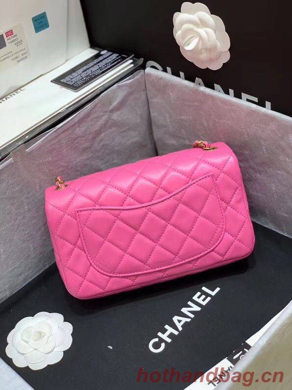 Chanel MINI Flap Bag Original Sheepskin Leather AS1787 Pink Chanel MINI Flap Bag Original Sheepskin Leather AS1787 Pink