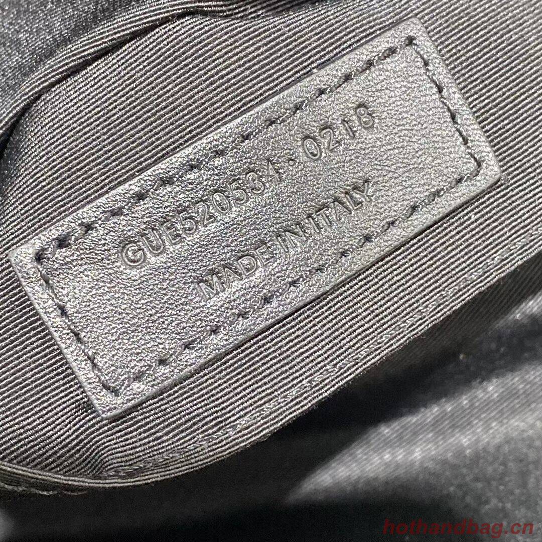 Yves Saint Laurent IN SUEDE AND SMOOTH LEATHER Y520534E black Yves Saint Laurent IN SUEDE AND SMOOTH LEATHER Y520534E black