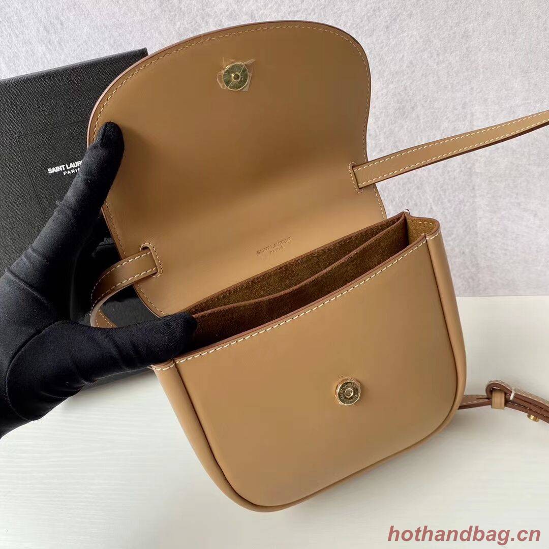 Yves Saint Laurent IN CANVAS AND LEATHER Y650123H Apricot Yves Saint Laurent IN CANVAS AND LEATHER Y650123H Apricot