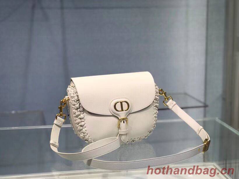MEDIUM DIOR BOBBY BAG Latte Grained Grained Calfskin with Whipstitched Seams M9319UB MEDIUM DIOR BOBBY BAG Latte Grained Grained Calfskin with Whipstitched Seams M9319UB