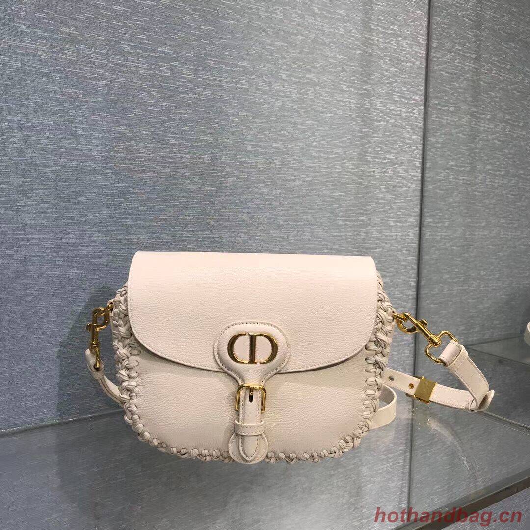MEDIUM DIOR BOBBY BAG Latte Grained Grained Calfskin with Whipstitched Seams M9319UB MEDIUM DIOR BOBBY BAG Latte Grained Grained Calfskin with Whipstitched Seams M9319UB