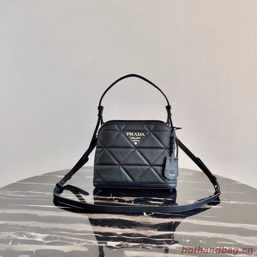 Prada Spectrum small leather bag 1BA311 black Prada Spectrum small leather bag 1BA311 black