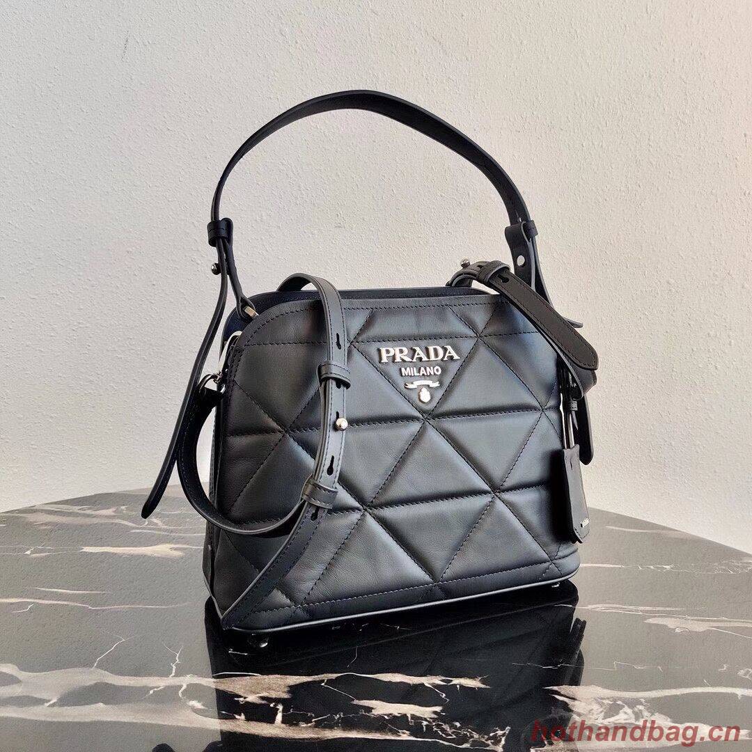 Prada Spectrum small leather bag 1BA311 black Prada Spectrum small leather bag 1BA311 black