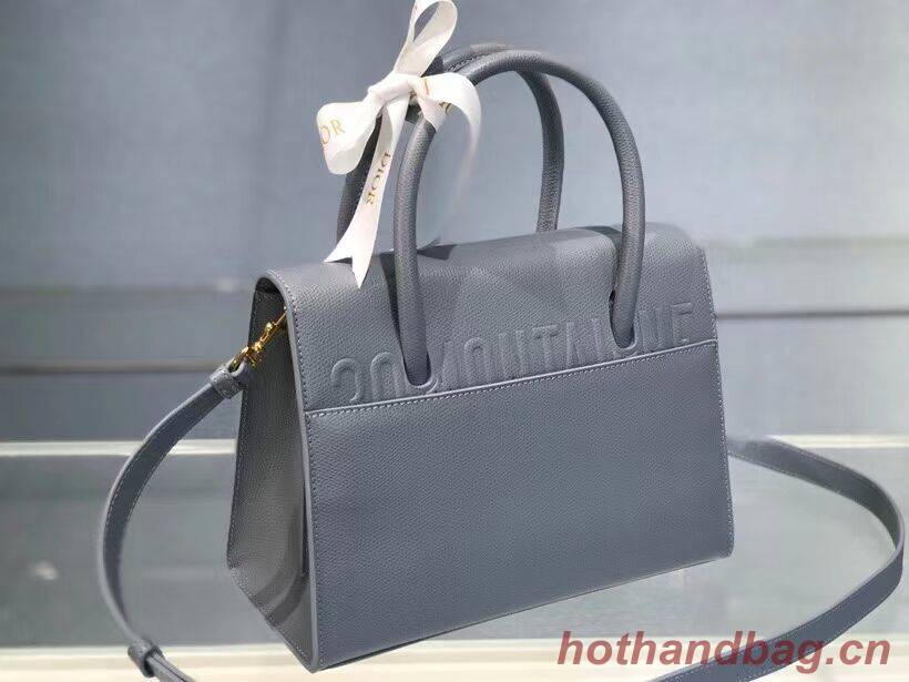 DIOR MEDIUM ST HONORE TOTE Grained Calfskin M9321UMBA sky blue DIOR MEDIUM ST HONORE TOTE Grained Calfskin M9321UMBA sky blue