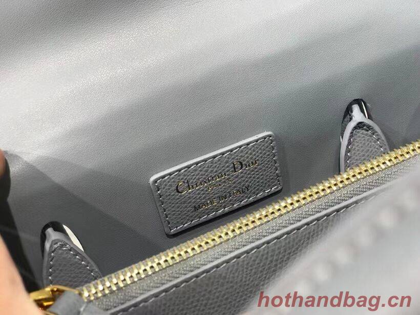 DIOR MEDIUM ST HONORE TOTE Grained Calfskin M9321UMBA sky blue DIOR MEDIUM ST HONORE TOTE Grained Calfskin M9321UMBA sky blue