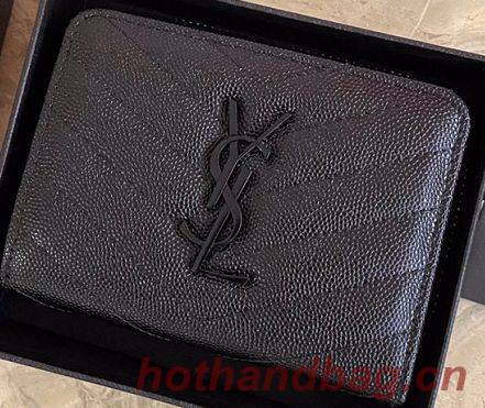 YSL Wallet Original Leather Y6978 Black YSL Wallet Original Leather Y6978 Black
