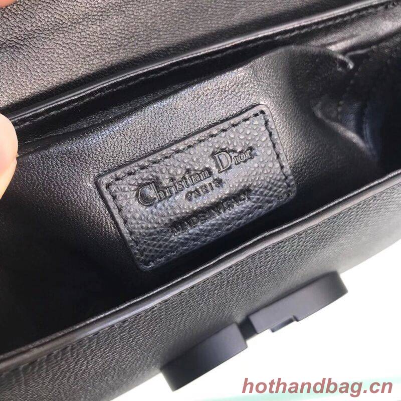 30 MONTAIGNE BOX BAG Black Ultramatte Grained Calfskin M9204S 30 MONTAIGNE BOX BAG Black Ultramatte Grained Calfskin M9204S