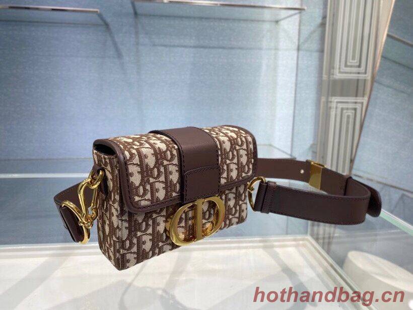 30 MONTAIGNE BOX BAG Brown Dior Oblique Jacquard M9204 30 MONTAIGNE BOX BAG Brown Dior Oblique Jacquard M9204
