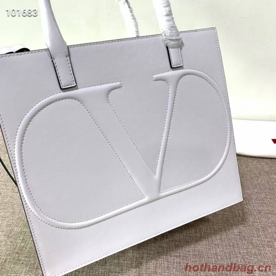 VALENTINO Origianl leather tote V2021 white VALENTINO Origianl leather tote V2021 white