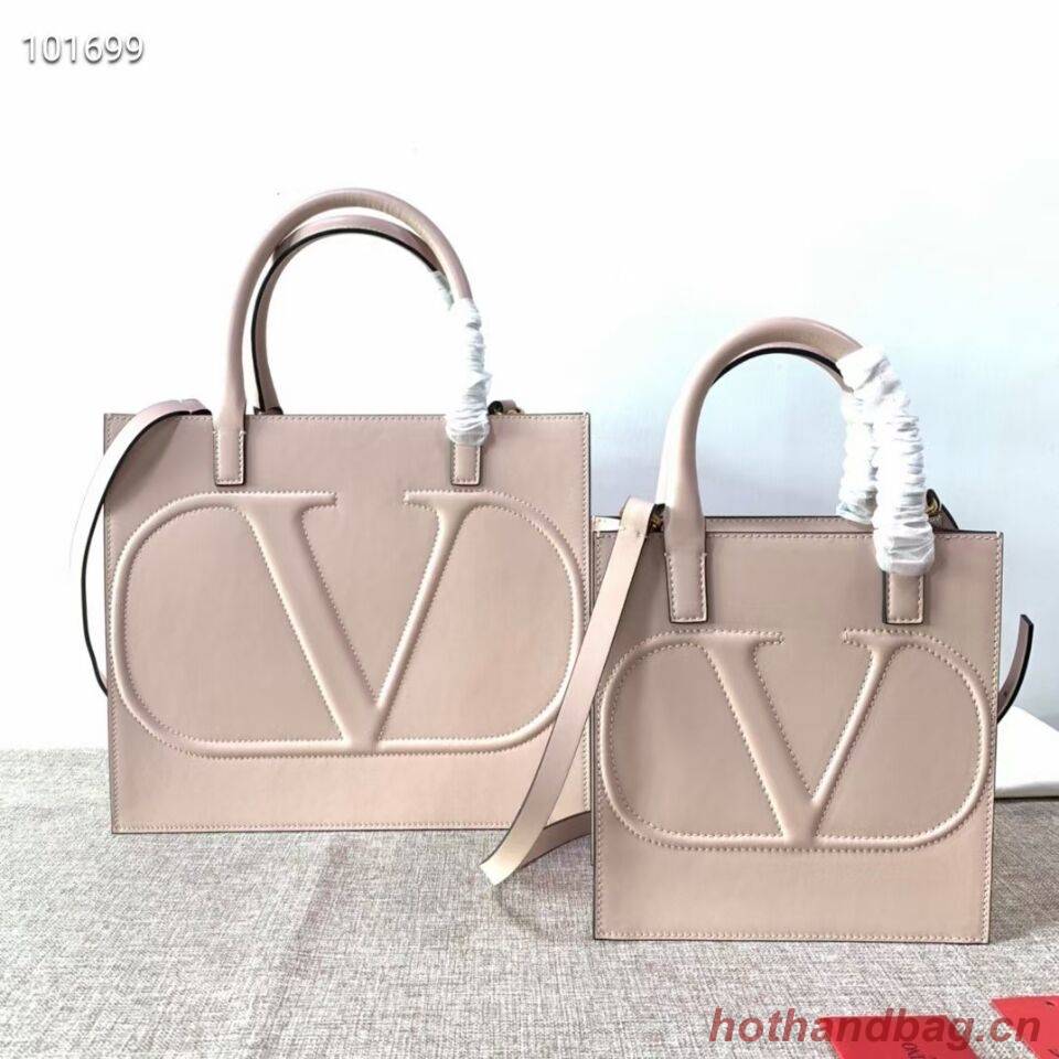 VALENTINO Origianl leather tote V2022 light pink VALENTINO Origianl leather tote V2022 light pink