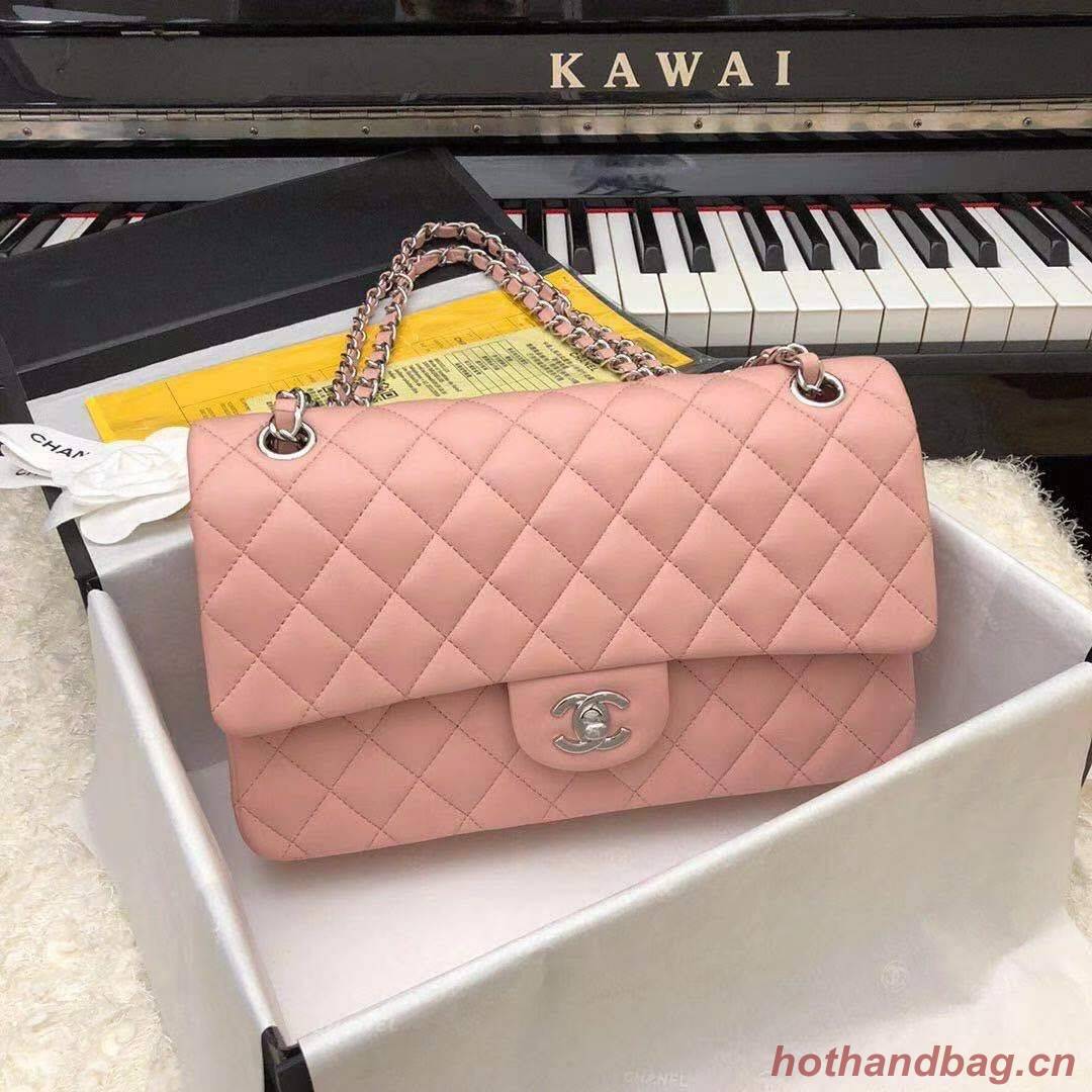 Chanel Jumbo Double Flaps Bags Original Sheepskin Leather Pink A36097 Gold