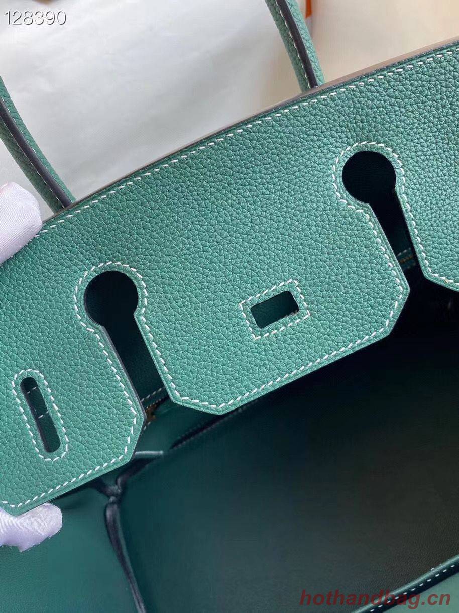 Hermes Birkin Bag Original Togo Leather 17825 Green Hermes Birkin Bag Original Togo Leather 17825 Green