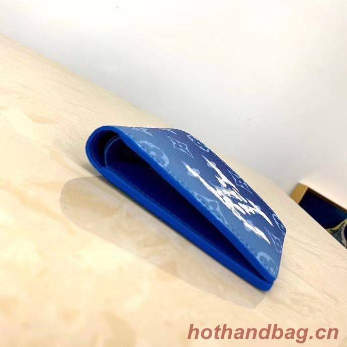 Louis Vuitton Multiple Wallet M60895 Blue Louis Vuitton Multiple Wallet M60895 Blue