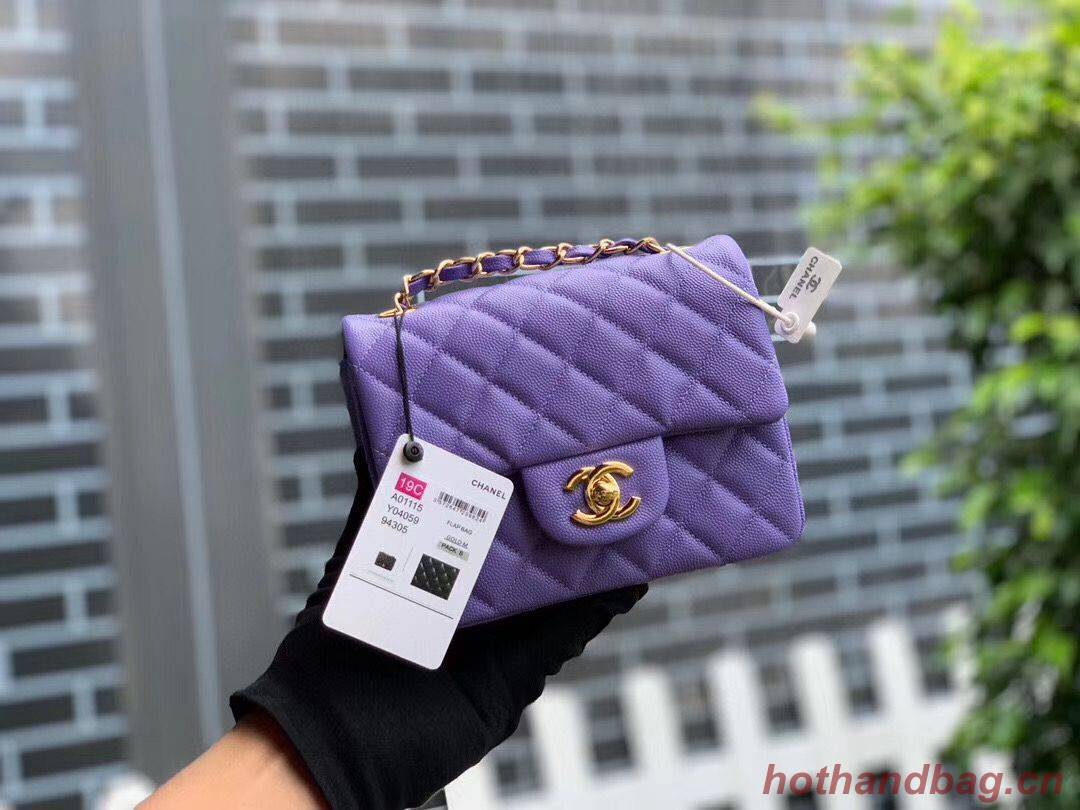 Chanel MINI Flap Bag Original Caviar Leather 1115 Chanel MINI Flap Bag Original Caviar Leather 1115