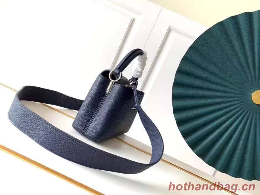 Louis Vuitton CAPUCINES PM M52386 Navy Louis Vuitton CAPUCINES PM M52386 Navy