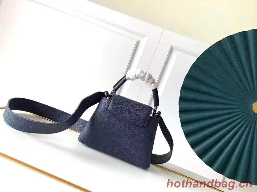Louis Vuitton CAPUCINES PM M52386 Navy Louis Vuitton CAPUCINES PM M52386 Navy