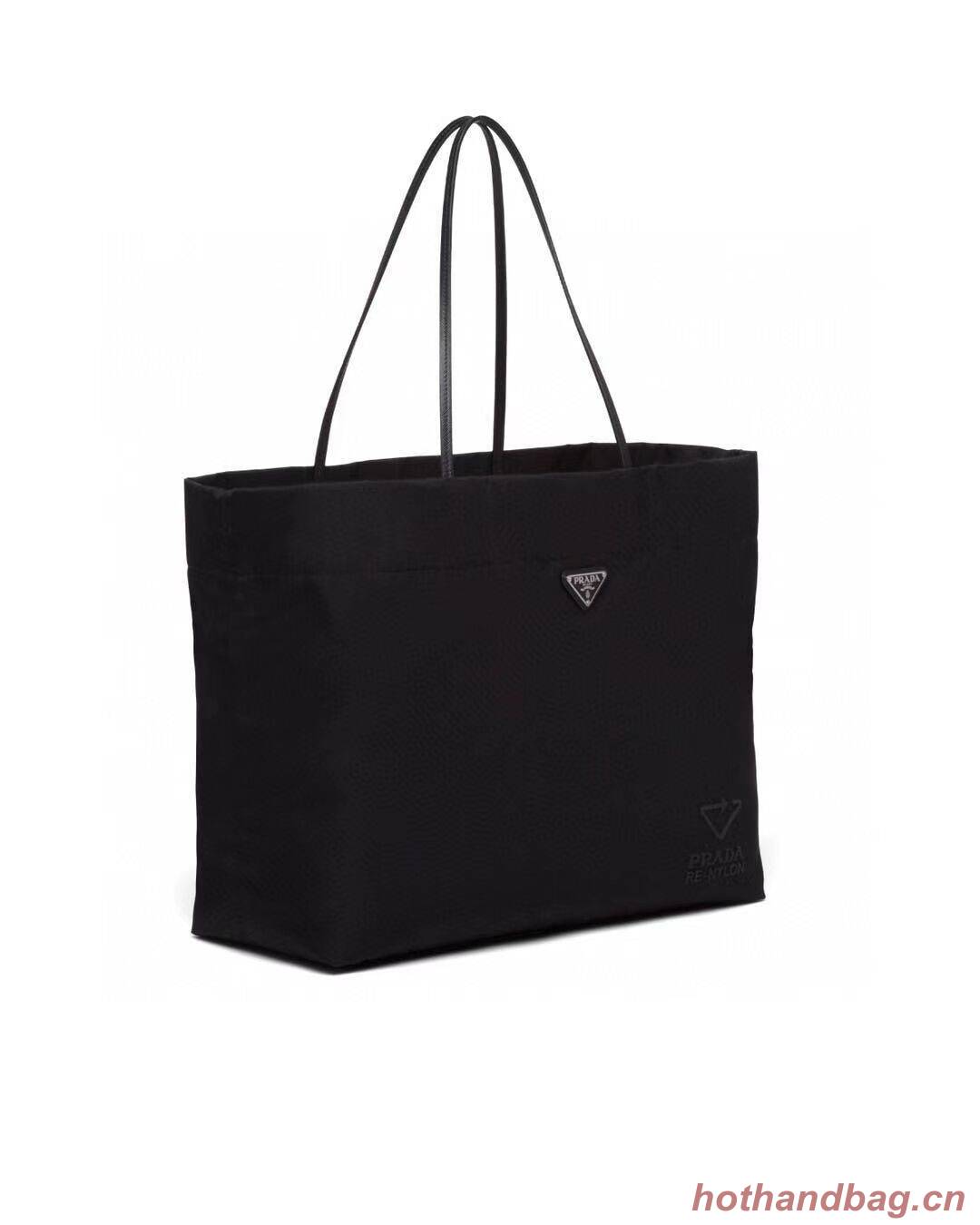 Prada Re-Edition nylon tote bag 1BG107 black Prada Re-Edition nylon tote bag 1BG107 black