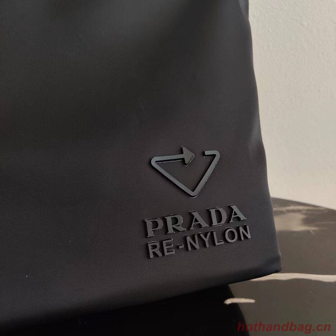 Prada Re-Edition nylon tote bag 1BG107 black Prada Re-Edition nylon tote bag 1BG107 black