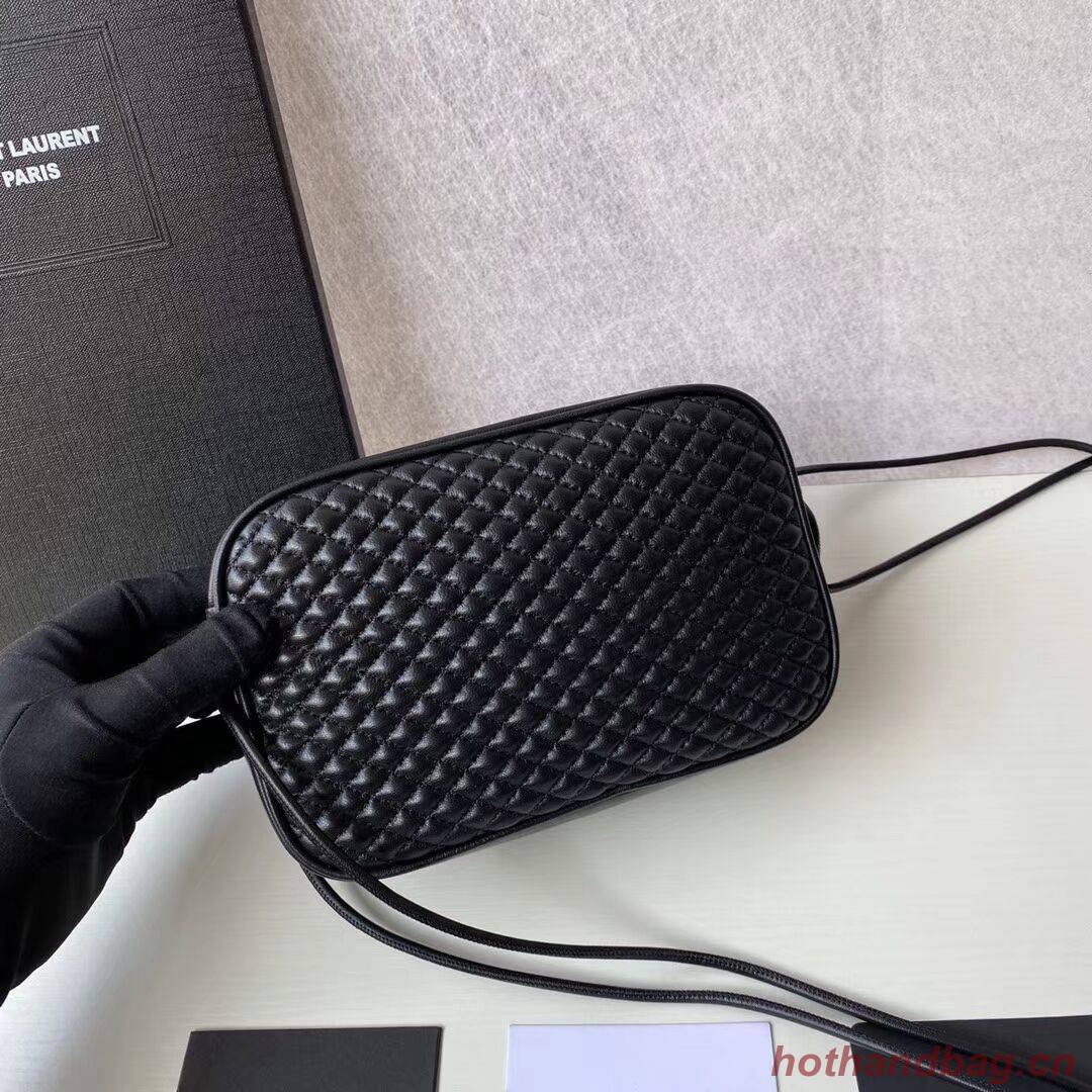 SAINT LAURENT VICTOIRE CAMERA BAG IN QUILTED LAMBSKIN 6489901 black SAINT LAURENT VICTOIRE CAMERA BAG IN QUILTED LAMBSKIN 6489901 black