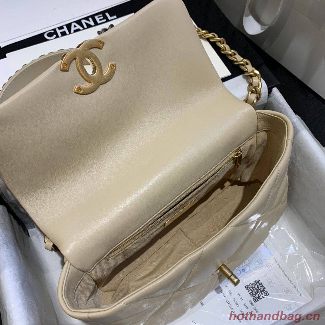 Chanel 19 flap bag AS1160 AS1161 AS1162 Nude Chanel 19 flap bag AS1160 AS1161 AS1162 Nude