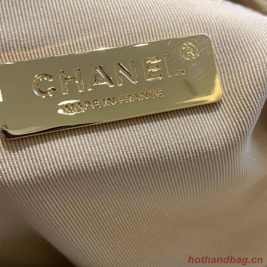 Chanel 19 flap bag AS1160 AS1161 AS1162 Nude Chanel 19 flap bag AS1160 AS1161 AS1162 Nude