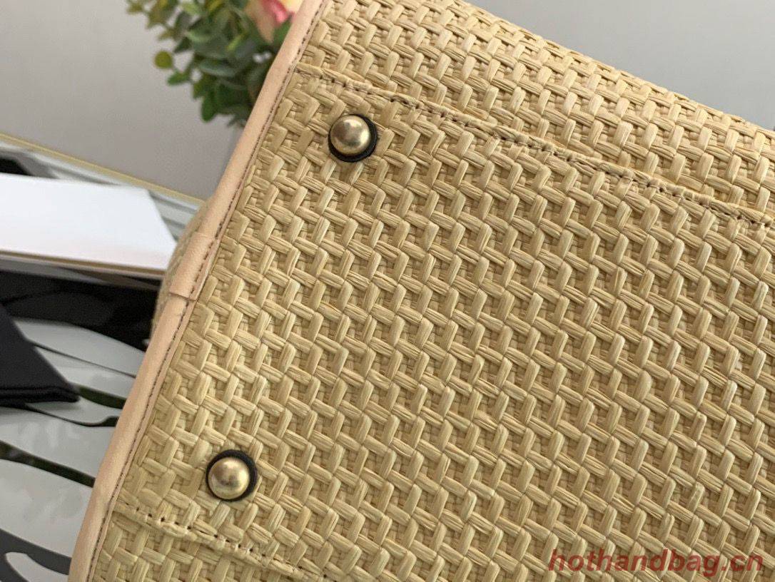 Chanel Large Weave Shopping Bag A66942 Cream Chanel Large Weave Shopping Bag A66942 Cream