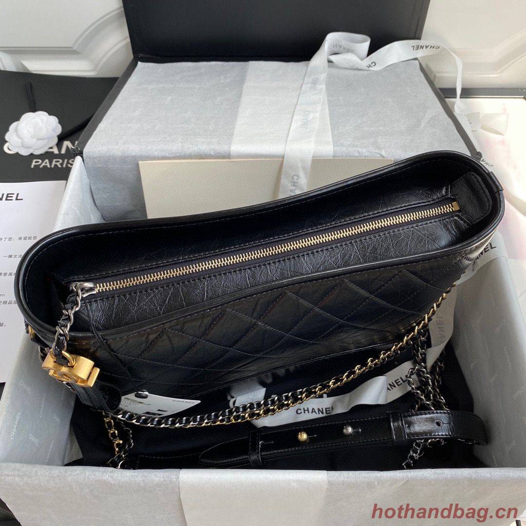 Chanel Original Leather Gabrielle Hobo Bag A93824 Black Chanel Original Leather Gabrielle Hobo Bag A93824 Black