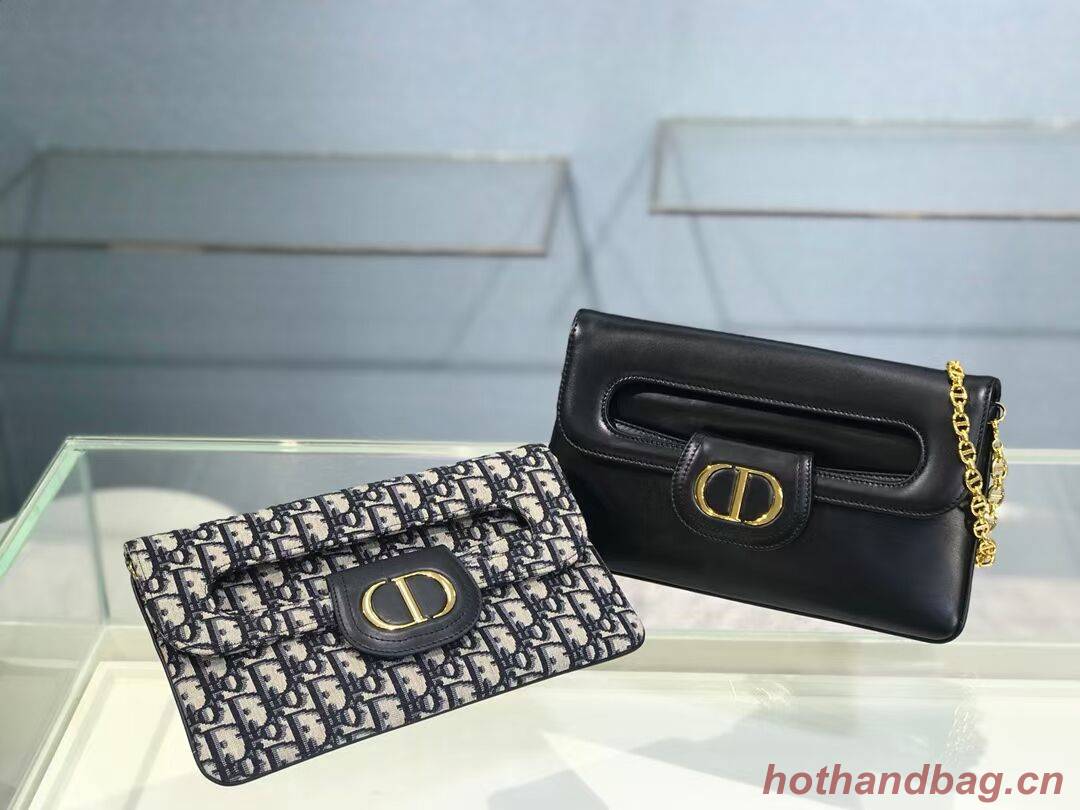 DIOR MEDIUM DIORDOUBLE BAG Oblique Canvas M8641U DIOR MEDIUM DIORDOUBLE BAG Oblique Canvas M8641U