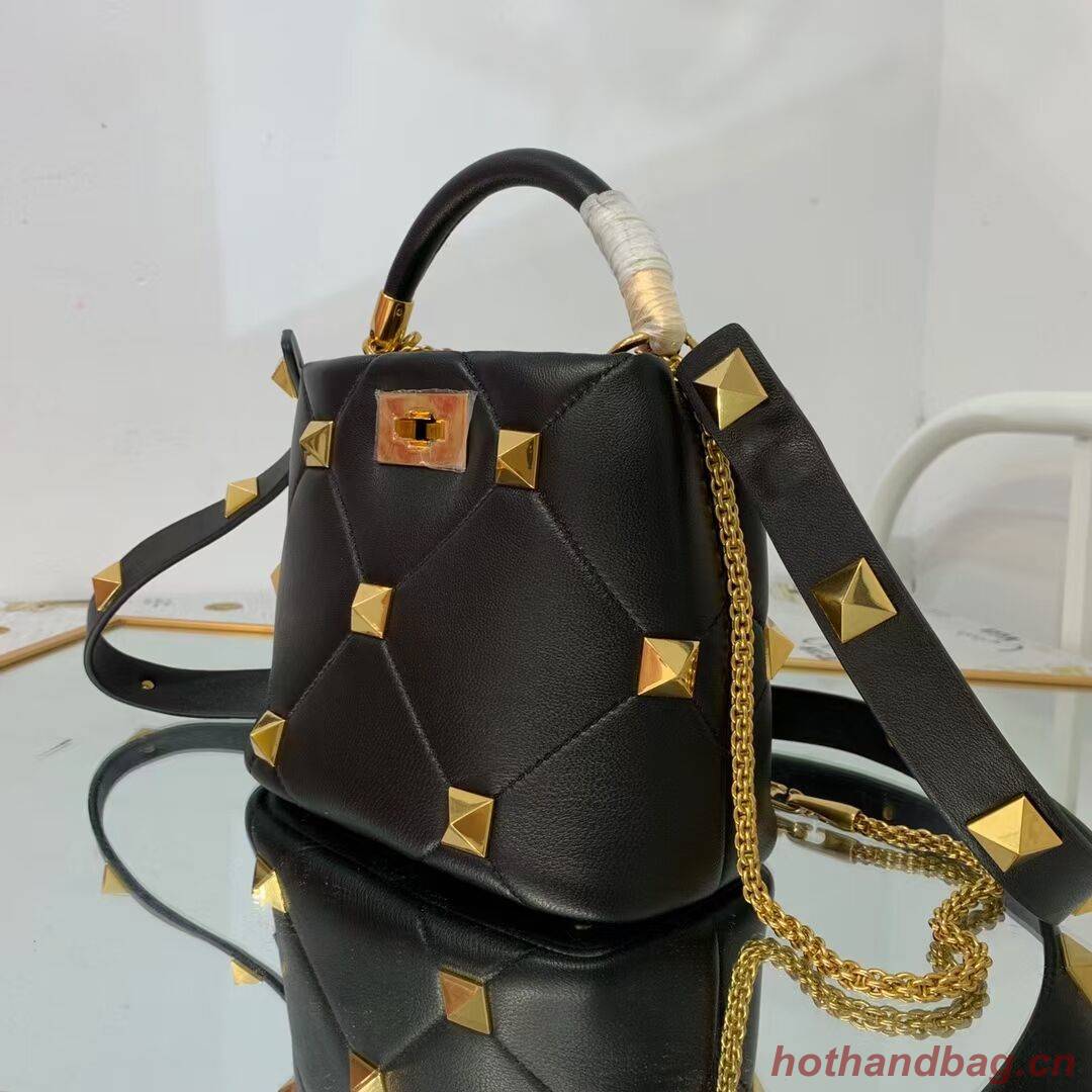 Valentino medium Garavani Roman Stud V1198 black Valentino medium Garavani Roman Stud V1198 black