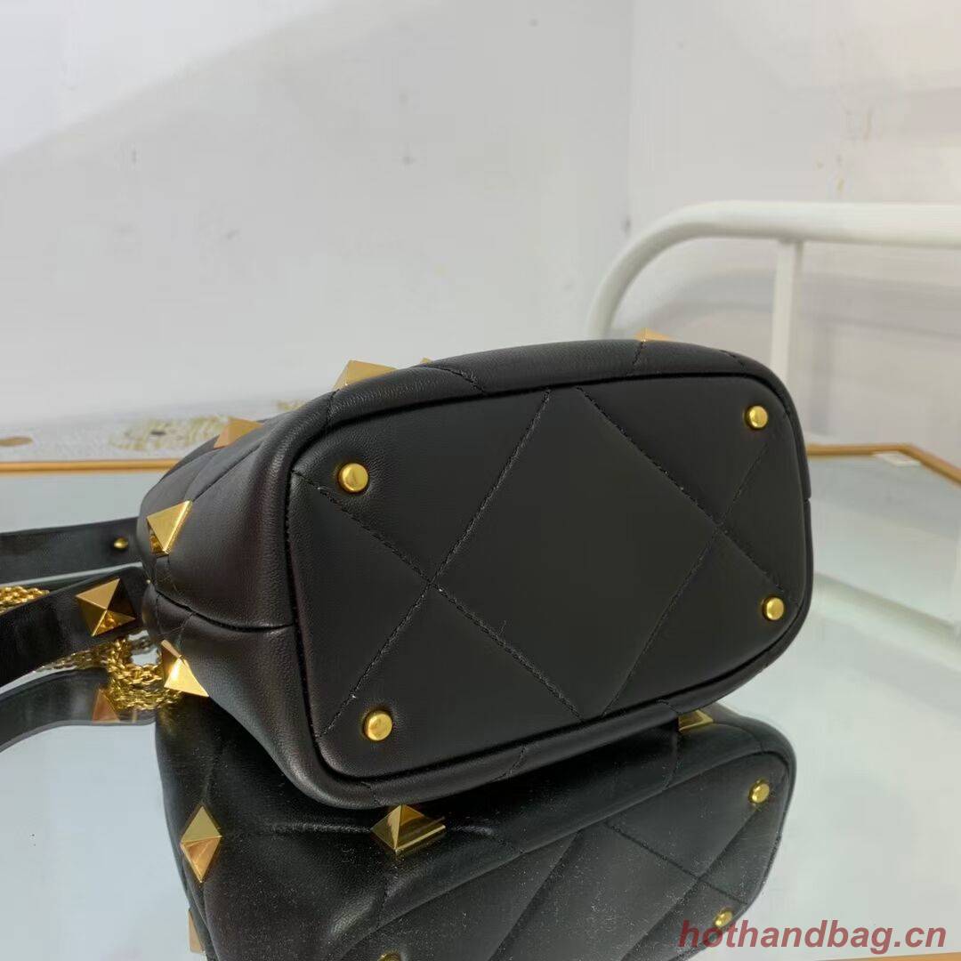 Valentino medium Garavani Roman Stud V1198 black Valentino medium Garavani Roman Stud V1198 black