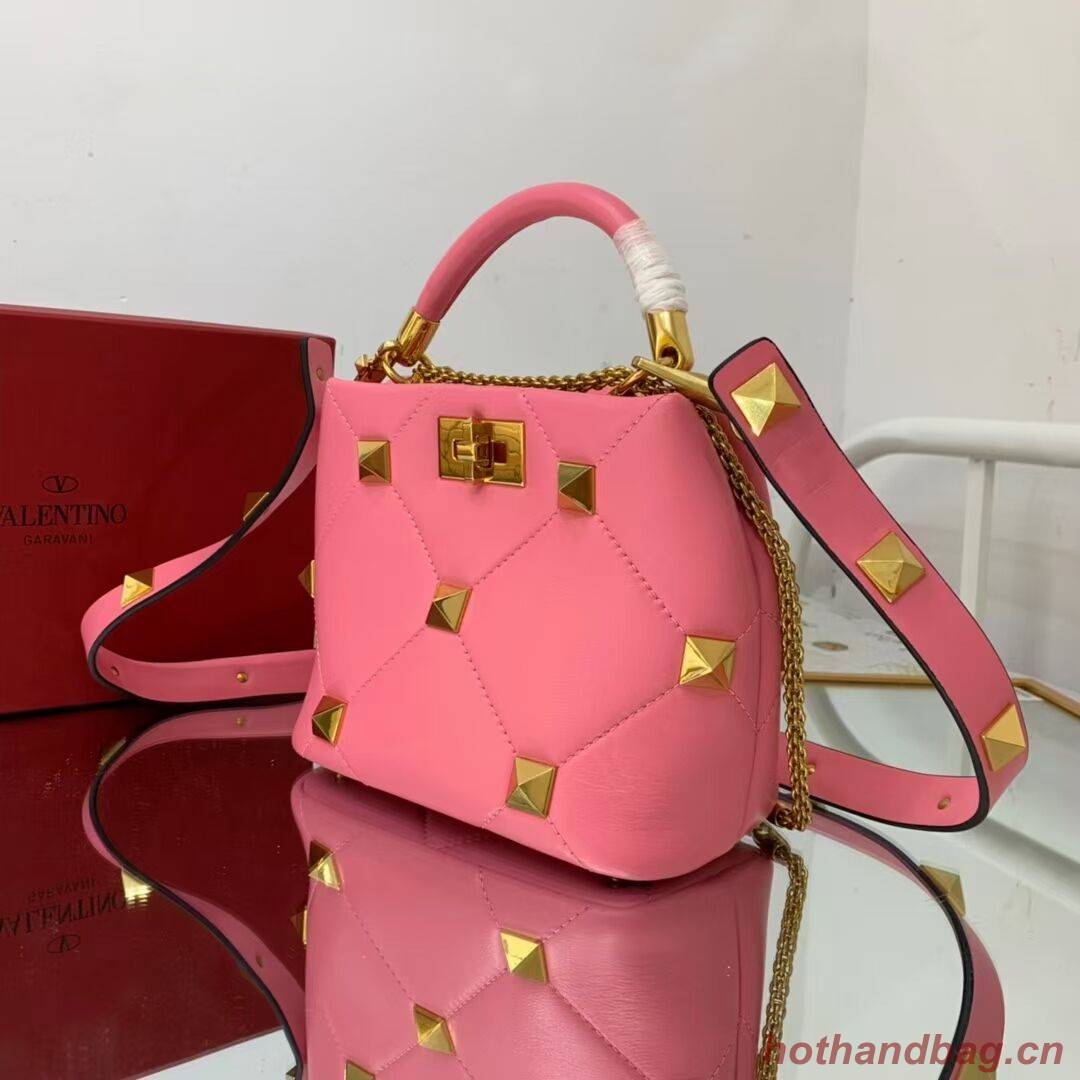 Valentino medium Garavani Roman Stud V1198 rose Valentino medium Garavani Roman Stud V1198 rose