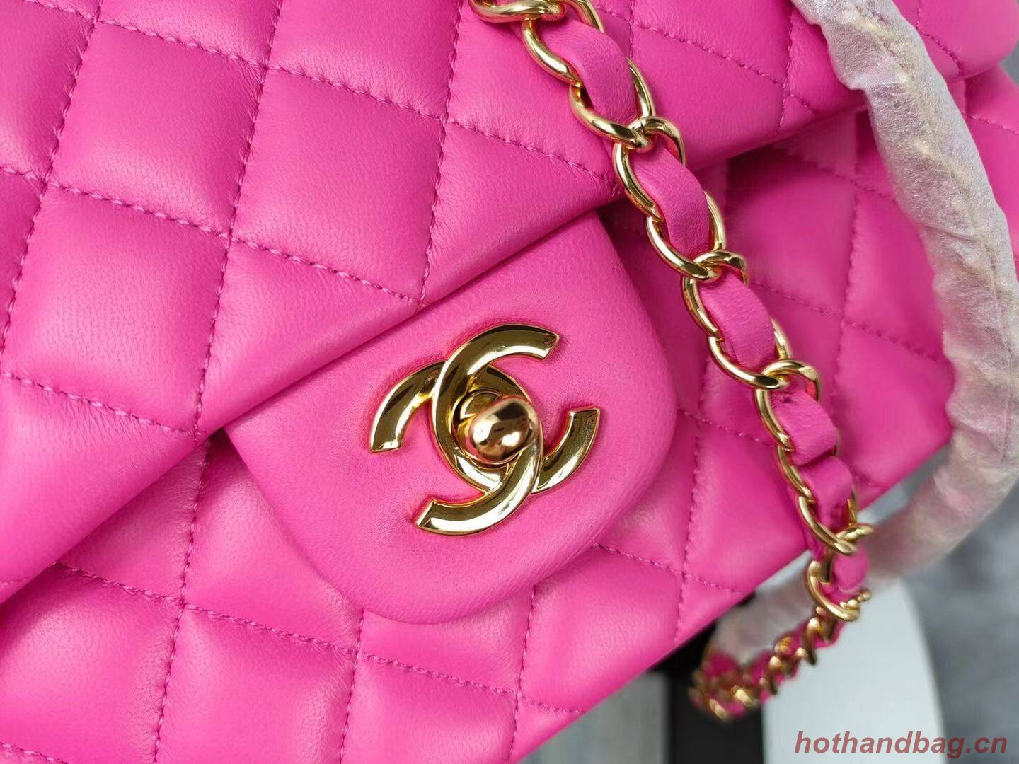 Chanel Flap Shoulder Bag Original Sheepskin leather A1112 Rose Chanel Flap Shoulder Bag Original Sheepskin leather A1112 Rose