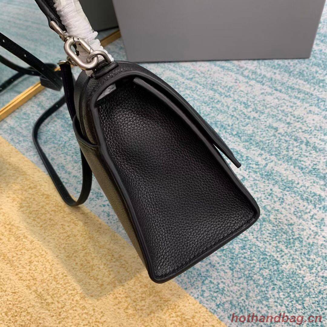 Balenciaga HOURGLASS SMALL TOP HANDLE BAG B108895 black Balenciaga HOURGLASS SMALL TOP HANDLE BAG B108895 black