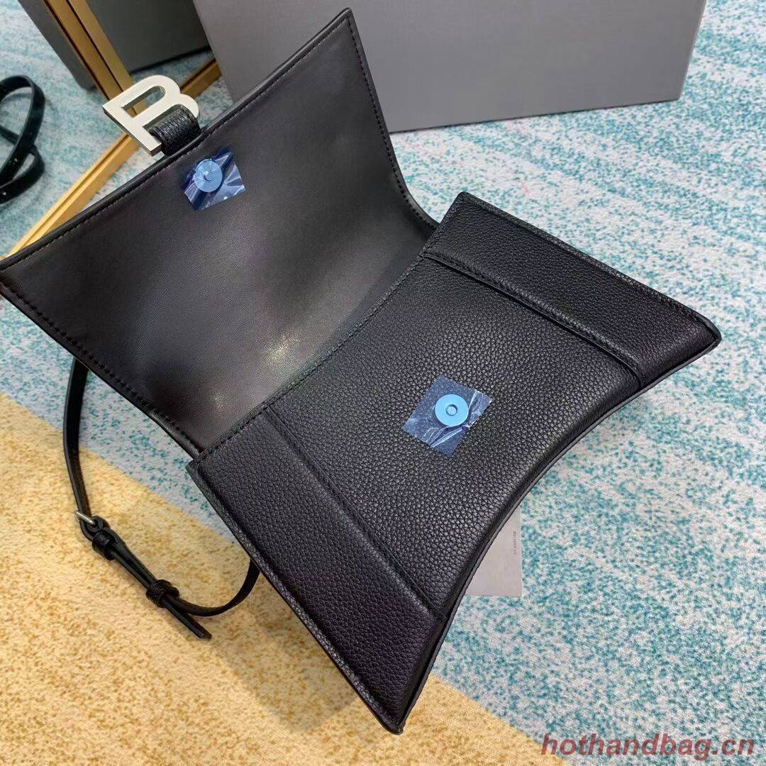 Balenciaga HOURGLASS SMALL TOP HANDLE BAG B108895 black Balenciaga HOURGLASS SMALL TOP HANDLE BAG B108895 black