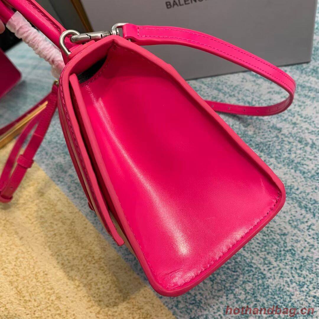 Balenciaga HOURGLASS SMALL TOP HANDLE BAG B108895-1 neon pink Balenciaga HOURGLASS SMALL TOP HANDLE BAG B108895-1 neon pink