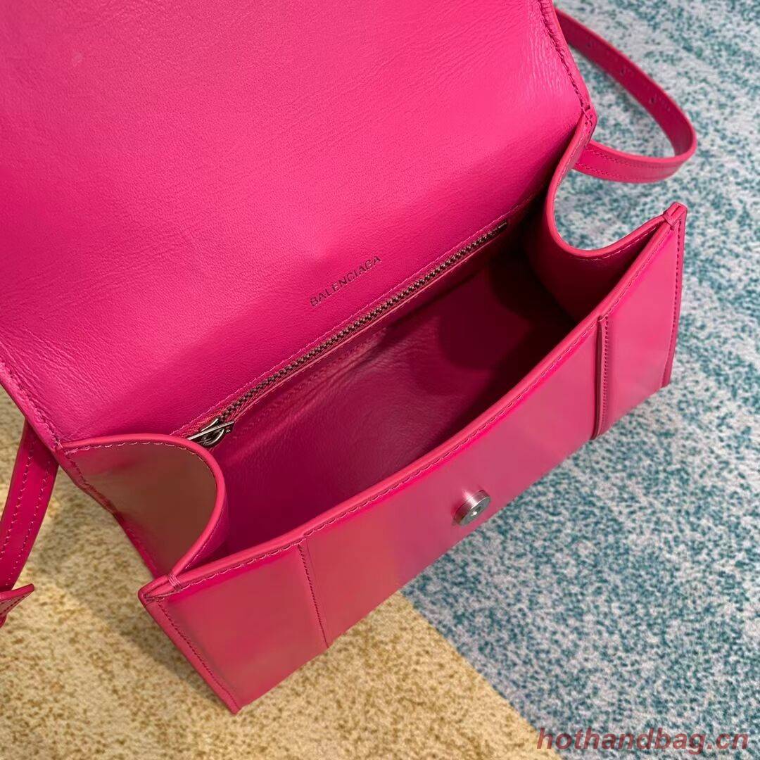 Balenciaga HOURGLASS SMALL TOP HANDLE BAG B108895-1 neon pink Balenciaga HOURGLASS SMALL TOP HANDLE BAG B108895-1 neon pink