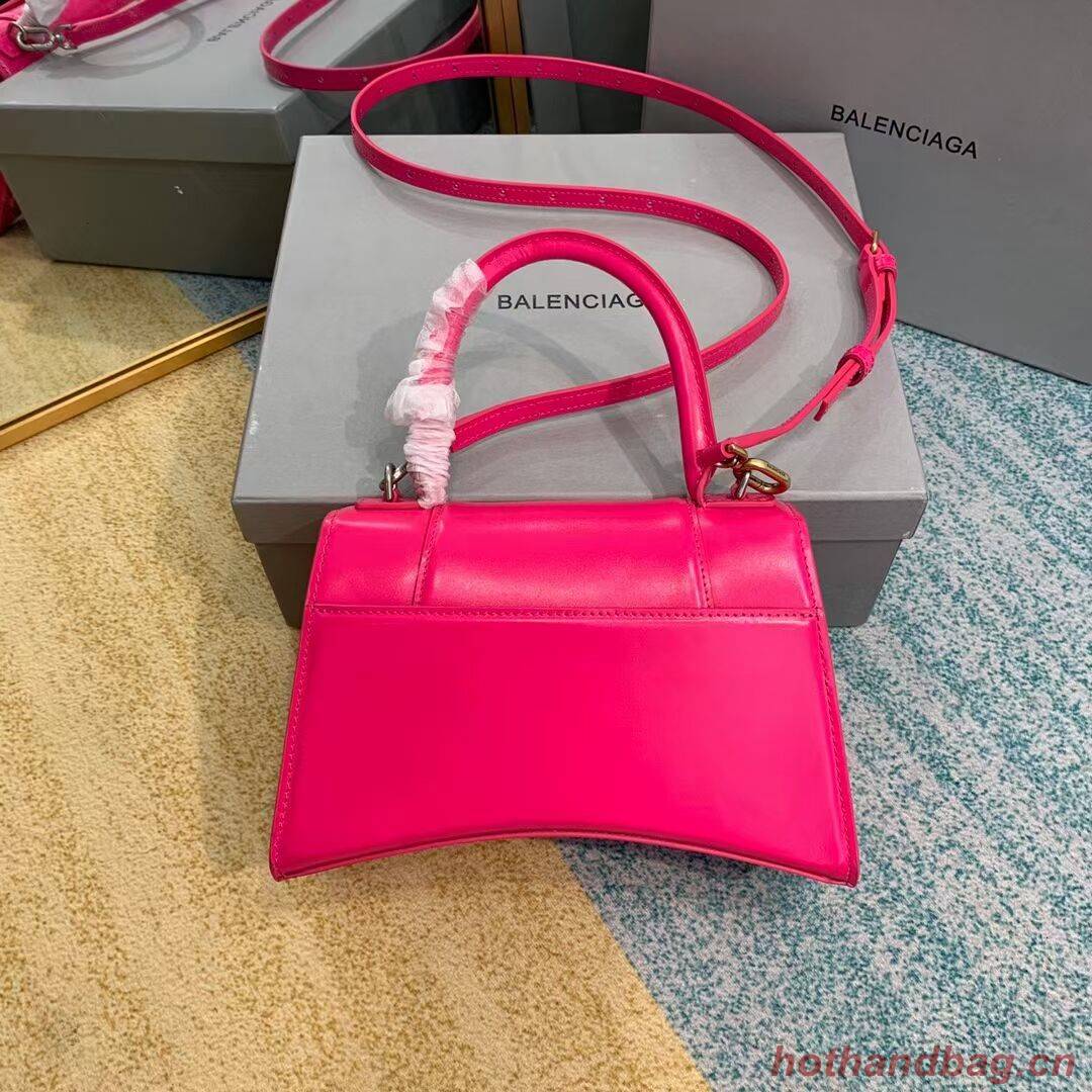 Balenciaga HOURGLASS SMALL TOP HANDLE BAG B108895-1 neon pink Balenciaga HOURGLASS SMALL TOP HANDLE BAG B108895-1 neon pink